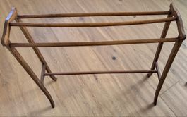 Antiker Handtuchhalter Handtuchständer aus Holz Ständer