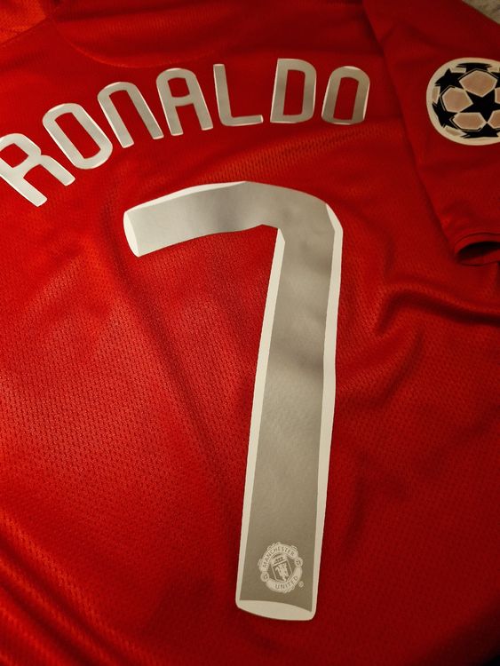 Original Manchester United CL-Trikot 2008 Ronaldo ab 1 Fr!! (Gebraucht ...