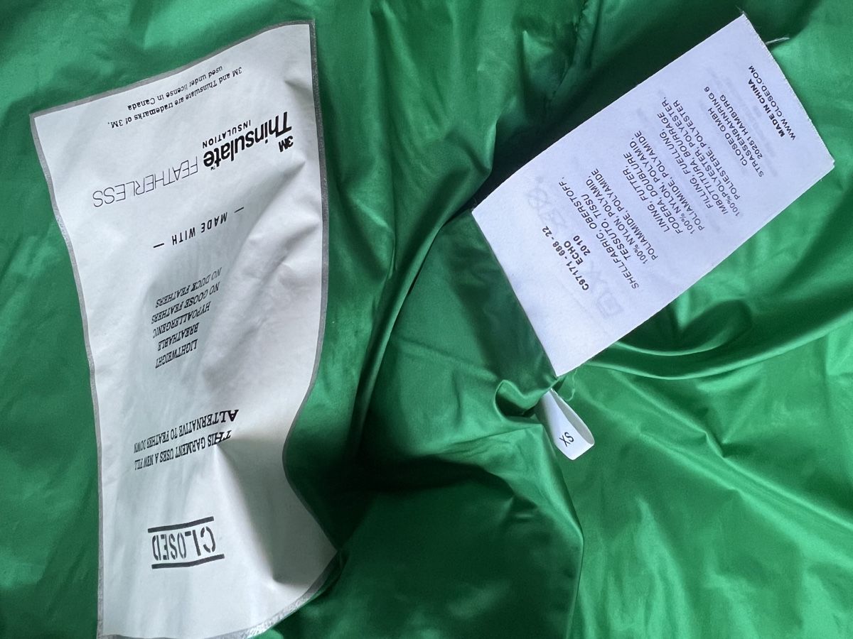Closed Giacche: CLOSED Daunenjacke lightweight XS bomberjac – Usato da Zürich venduto da angielmora 3