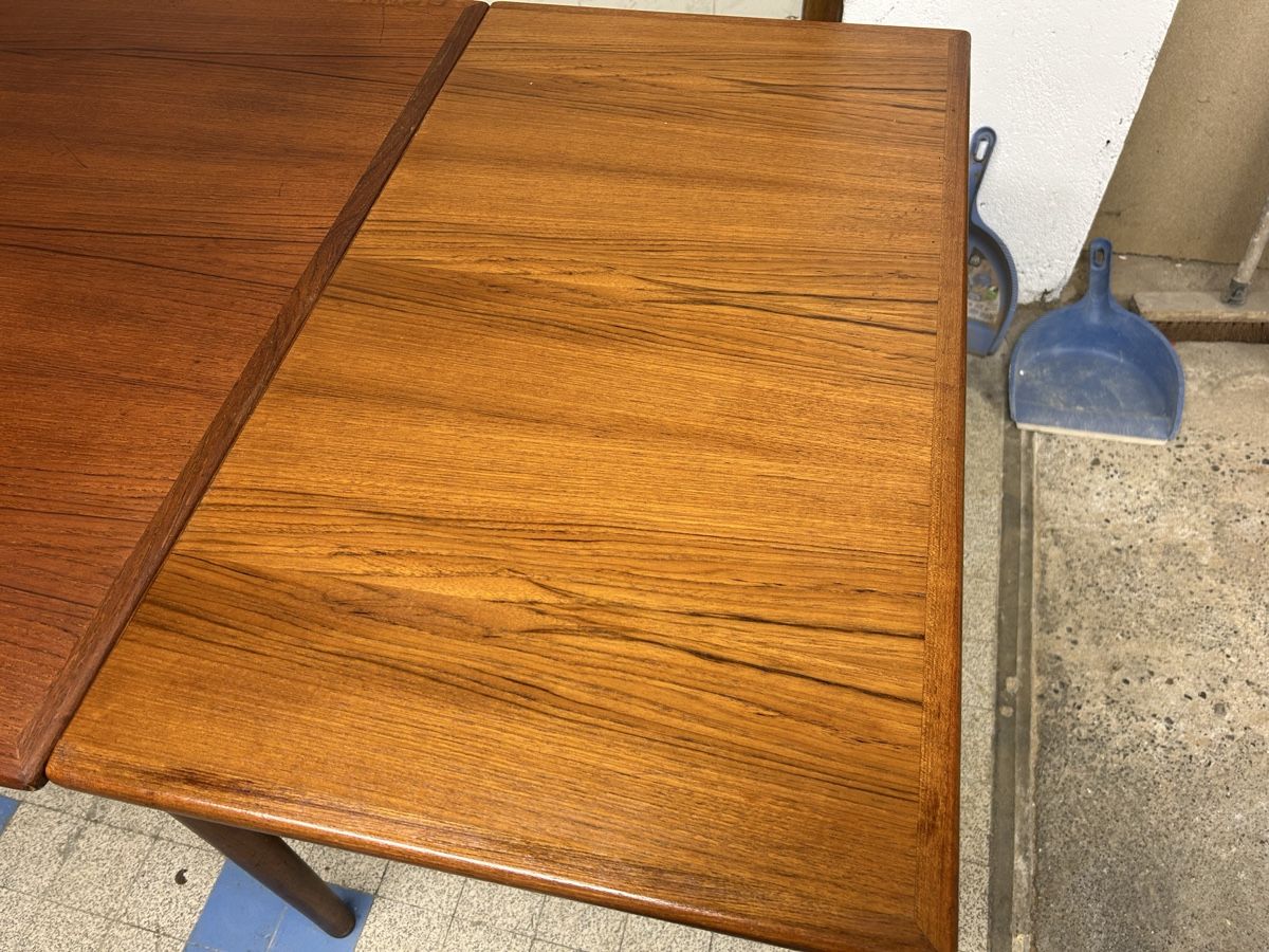 Tavoli: Table vintage scandinave en teck, extensible et stylée. – Usato da Vernier venduto da Leandro055 6
