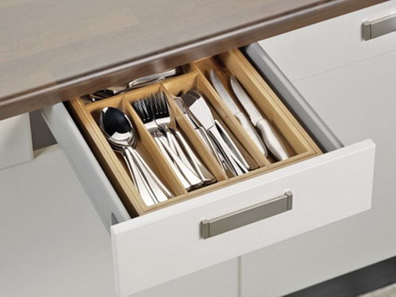 Cucine complete: BesteckSchubladenEinsatz SIMON, variabel – Nuovo e nell'imballaggio originale da Wettingen venduto da kochshop 1