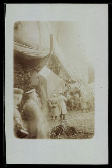 Foto & Poster: Foto-AK Rethel, Zeppelin Alsace – Usato da Berlin venduto da bartko-reher