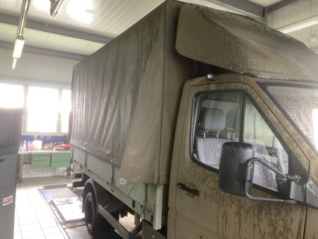 Plane / Blache von Mercedes-Benz Sprinter Armee Militär