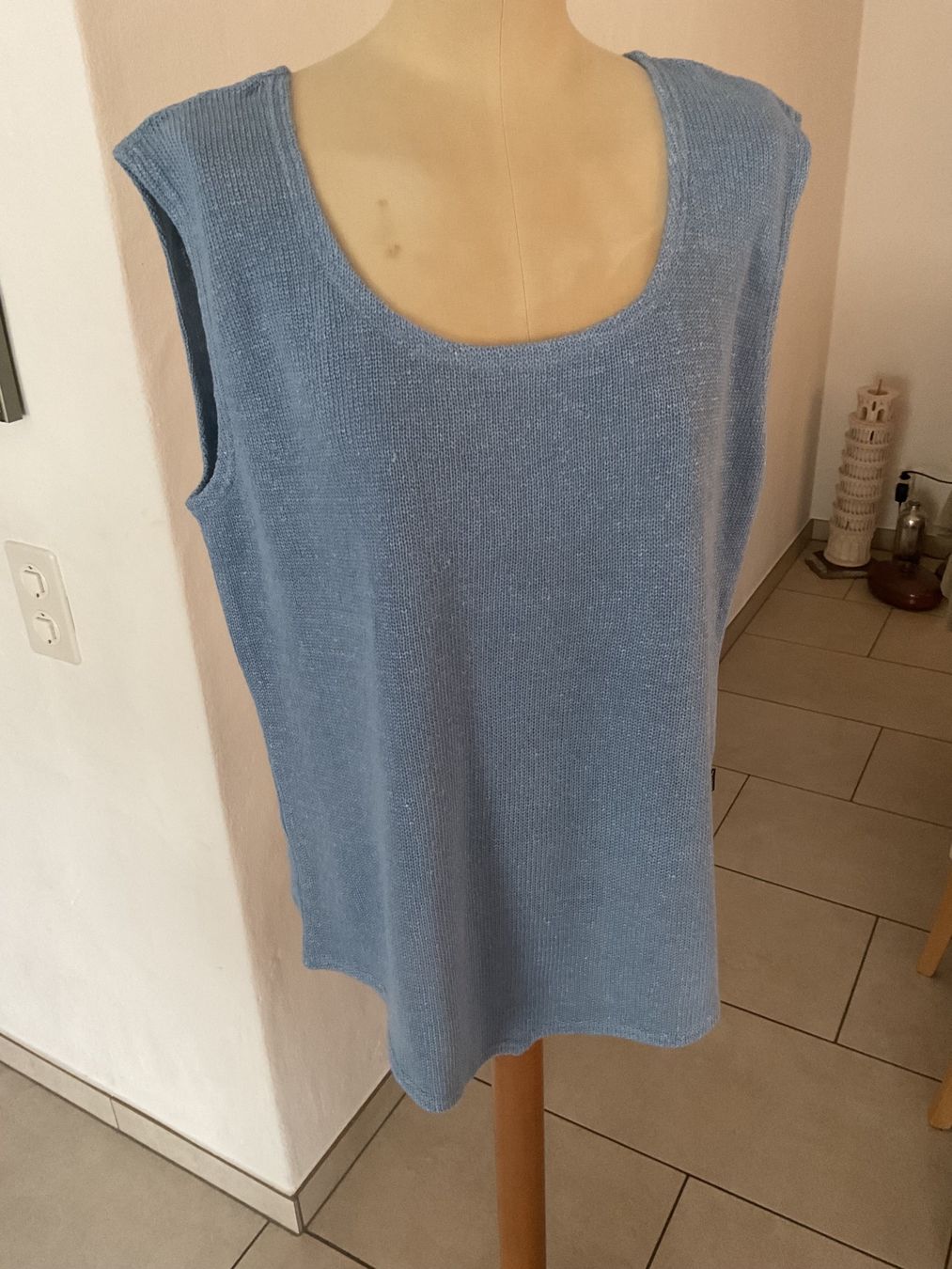 Maglioni & Felpe: Linen Strick 🧶 Pullover ohne Ärmel XL – Nuovo (secondo la descrizione) da Wil ZH venduto da RiccardaWegmann