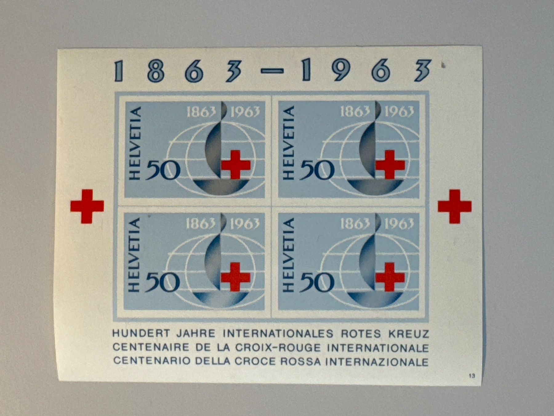 Tutti i francobolli: 1963 100 Jahre Rotes Kreuz, postfrisch – Usato da Küssnacht am Rigi venduto da POSTOMASTER