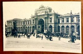 Zürich - Hauptbahnhof - animée - Antik