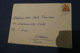 Lettre timbre 1949