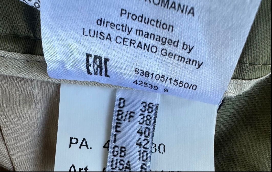 Luisa Cerano Pantaloni: Luisa Cerano Stoffhose Damen 36 – Usato da Liestal venduto da Ballybs 6