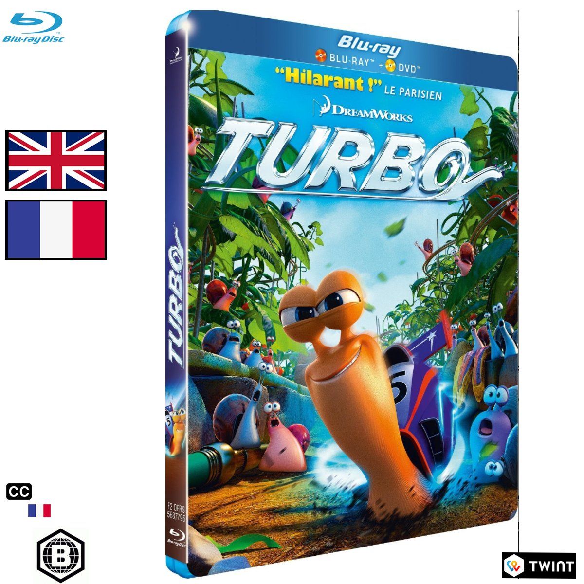 Alle DVDs: Turbo (2013) - Blu-ray + DVD – Gebraucht aus Semsales von __Florian__