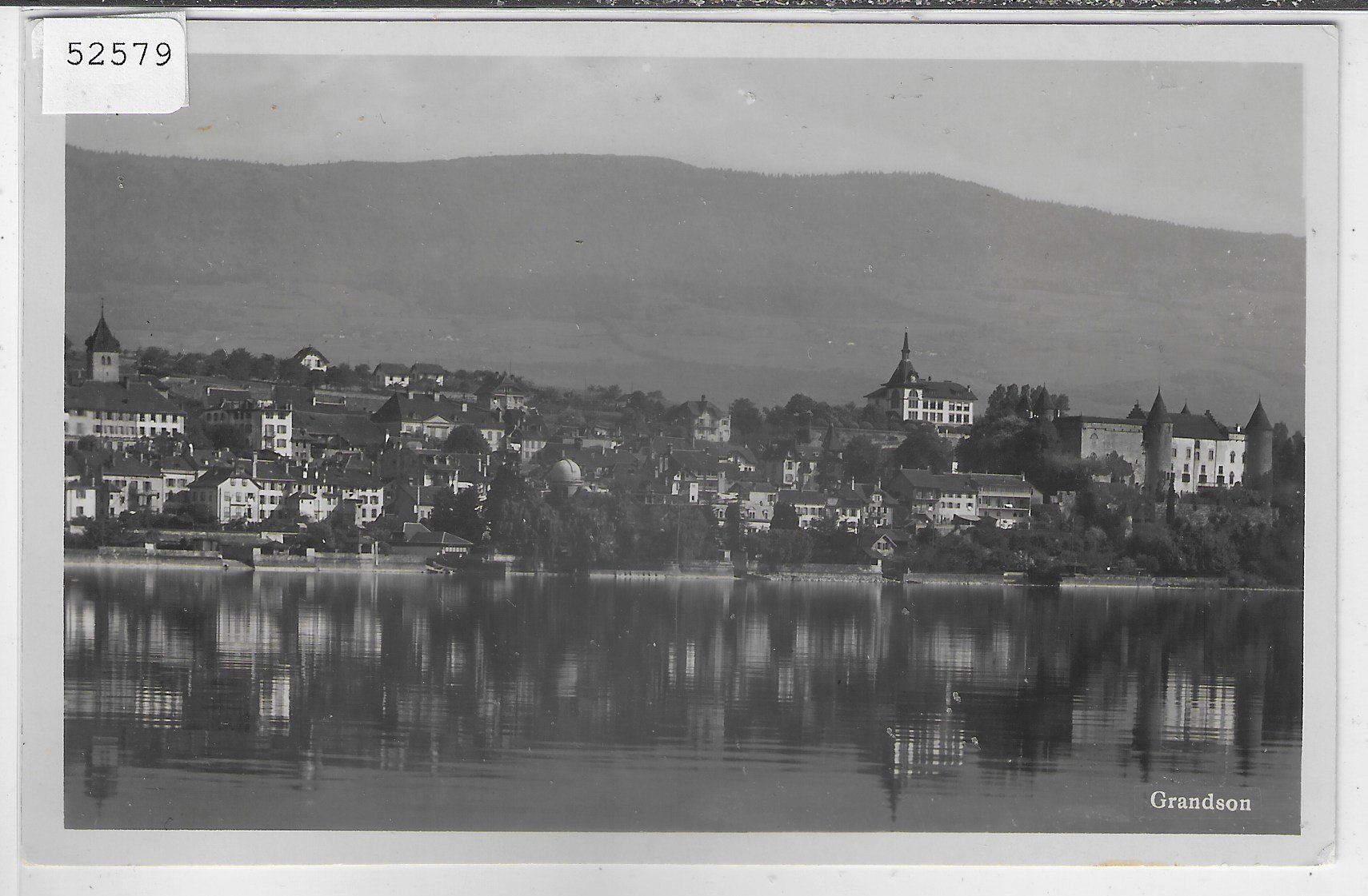 Cartoline postali: Grandson - Vue generale – Usato da Ettingen venduto da Kartenplanet