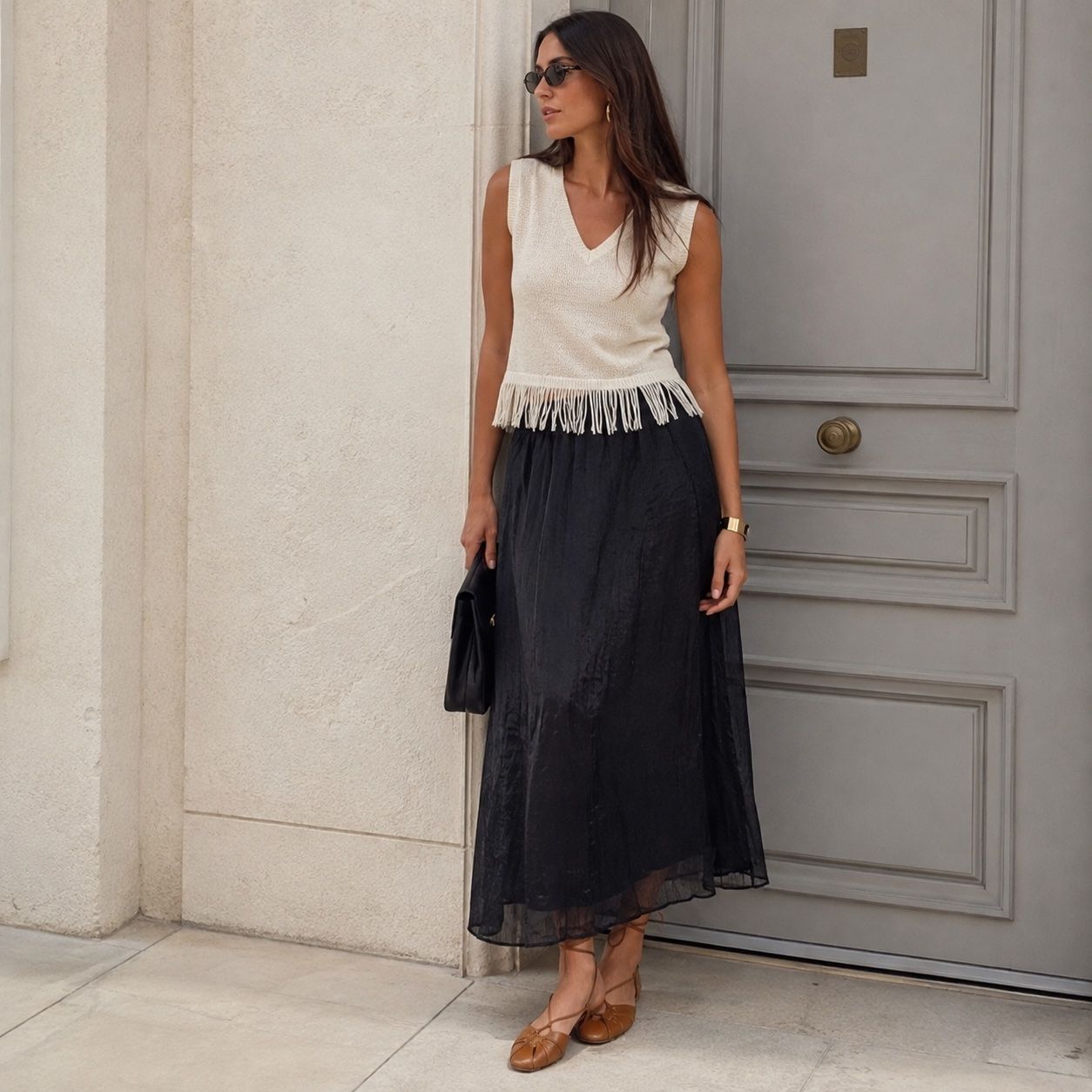 Zara Gonne: ZARA Midirock Maxirock Rock schwarz Gr.M NEU – Nuovo e nell'imballaggio originale da Rotkreuz venduto da beltraum