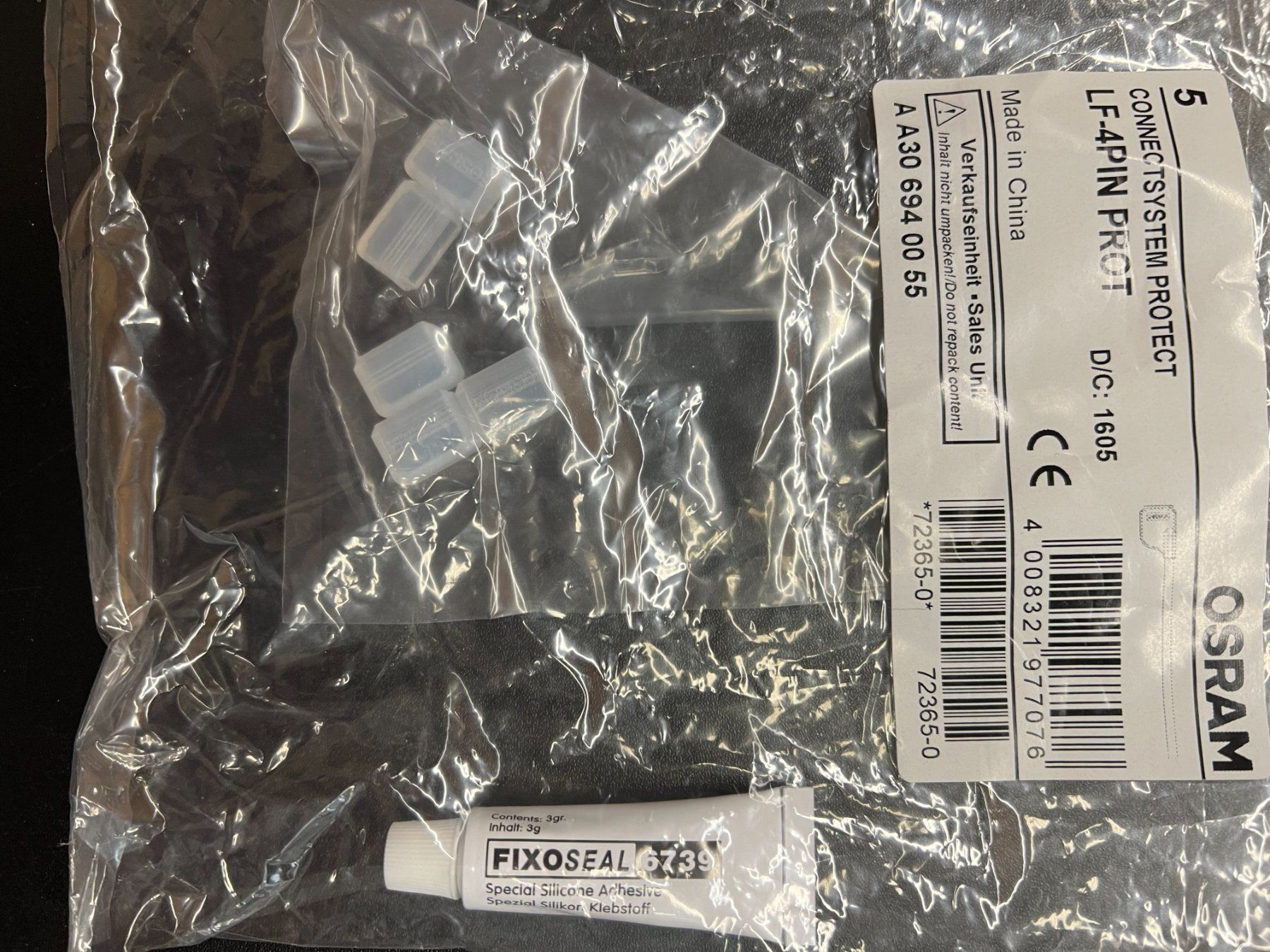 Osram Lampade: OSRAM CONNECT SYSTEM PROTECT LF-4PIN PROT – Nuovo e nell'imballaggio originale da Mägenwil venduto da BackInWhite 4