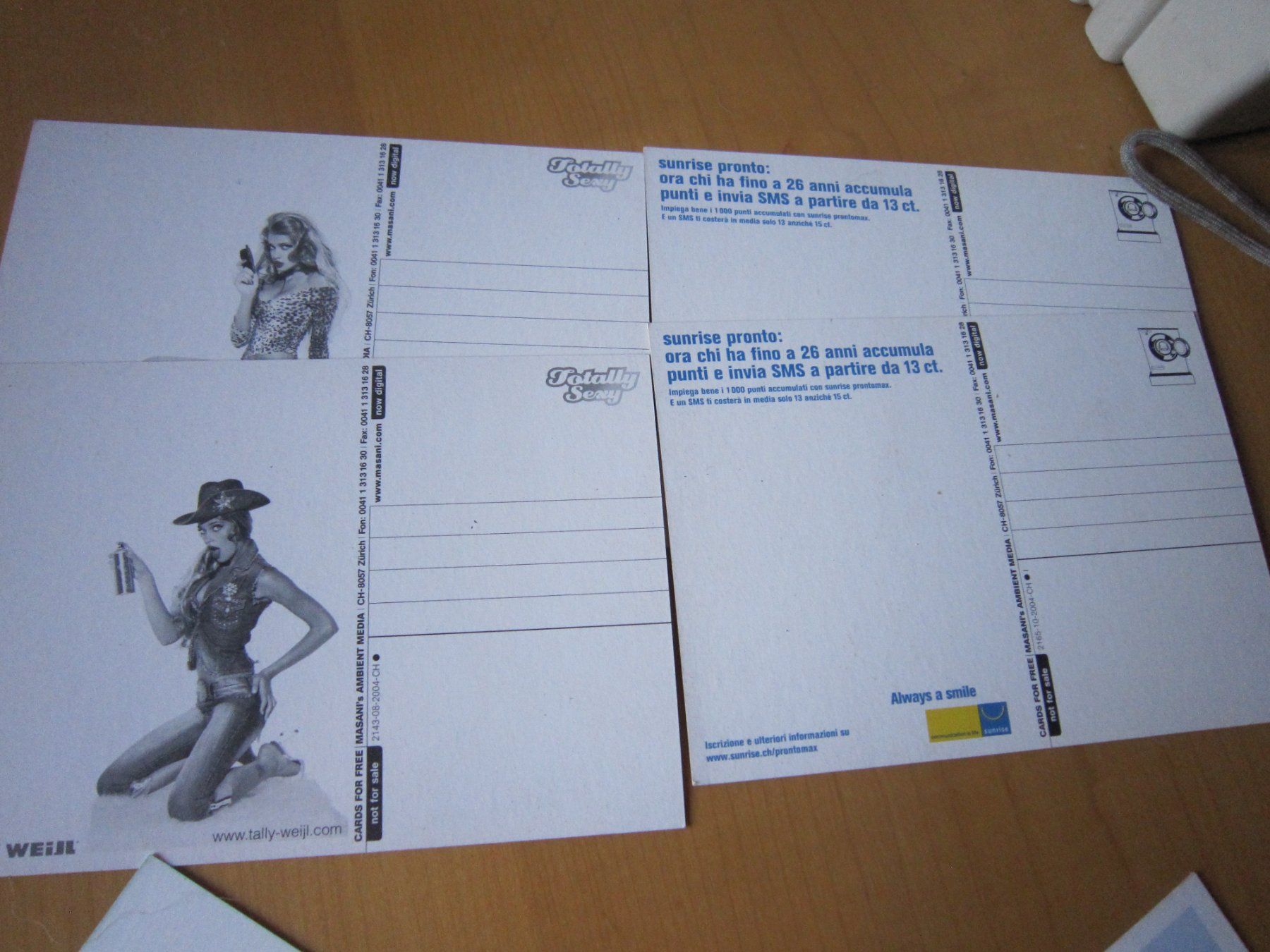 Cartes postales: No 10 Moderne Postkarten Werbekarten – D'occasion à Gordola par Polentaefung 8