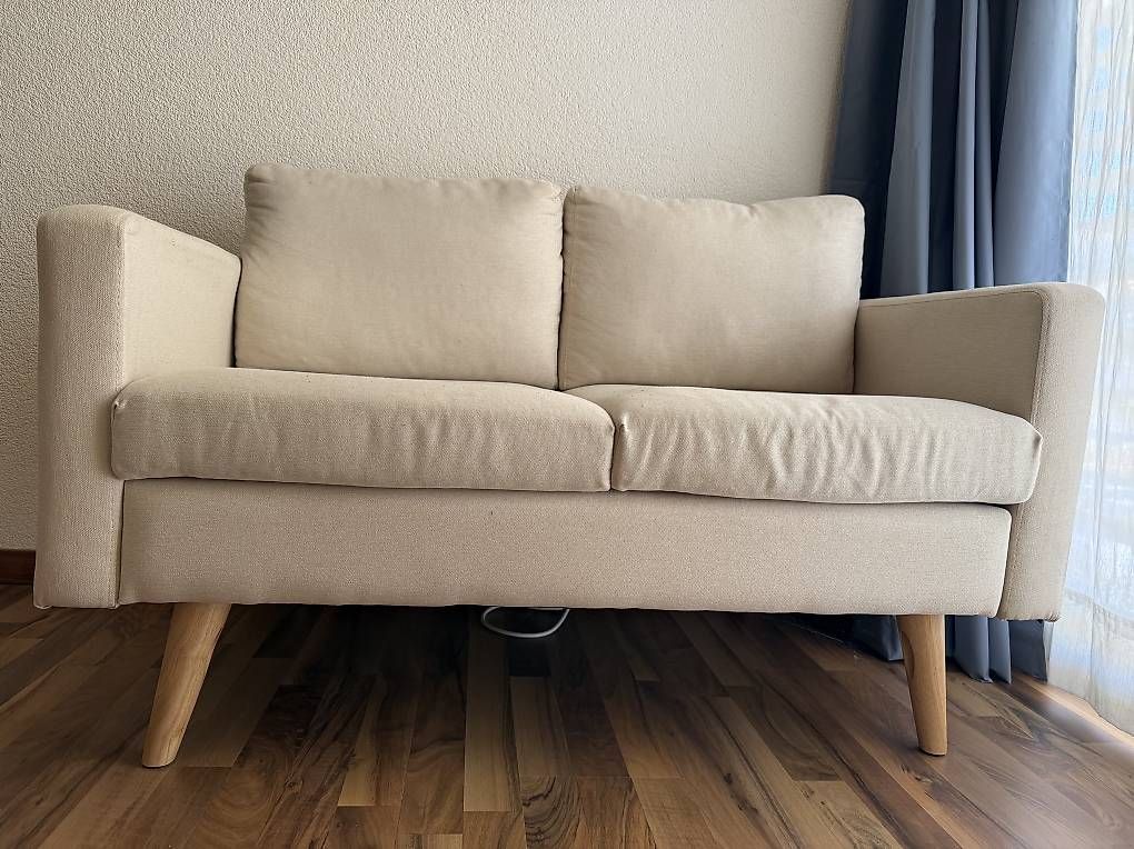Sofas: Sofa 2-Sitzer Beige – Gebraucht aus moehlin von cunonosta