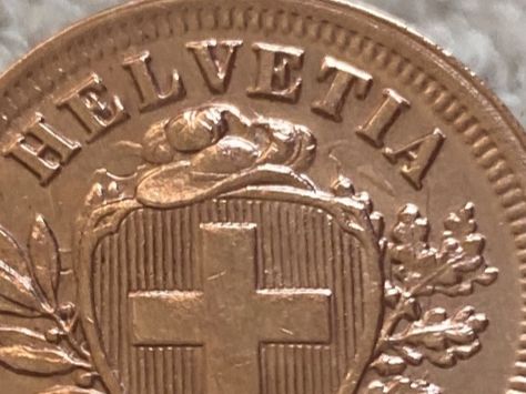 Tutti le monete: 1 centime/Rappen 1907  bart – Usato da Nyon venduto da Ilmi09 1