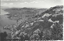 Ansichtskarte Montreux 1953, Gratisversand