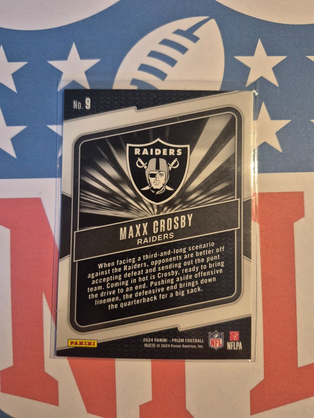 Panini Carte collezionabili: NFL Maxx Crosby Las Vegas Raiders – Usato da Treiten venduto da Sauber73 1