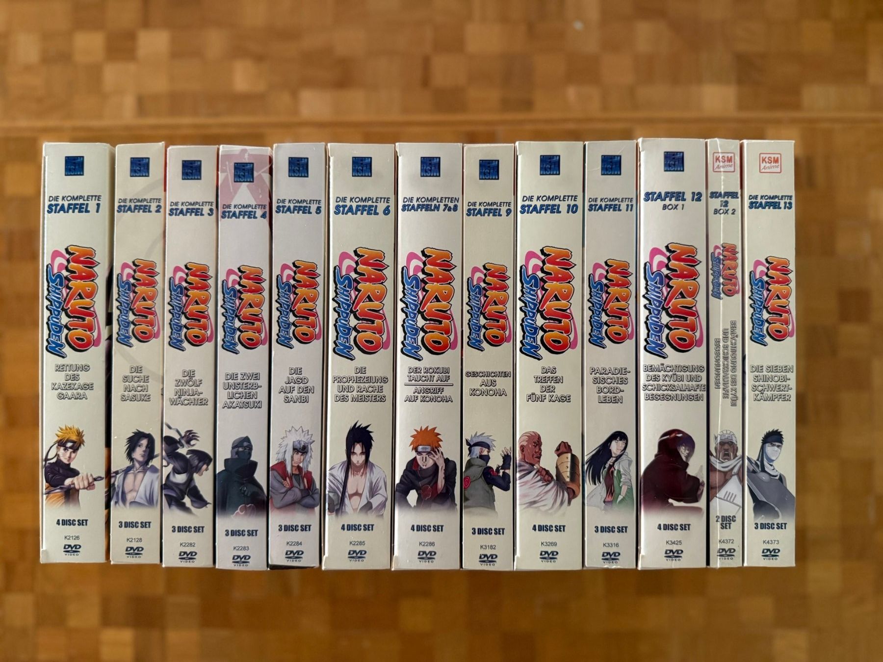 Tutti i DVDs: Naruto Shipuden Staffel 1-13 – Nuovo (secondo la descrizione) da Meikirch venduto da meineangebote