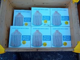 Restposten 34 Stoffsack mit Kordelzug Neu und OVP