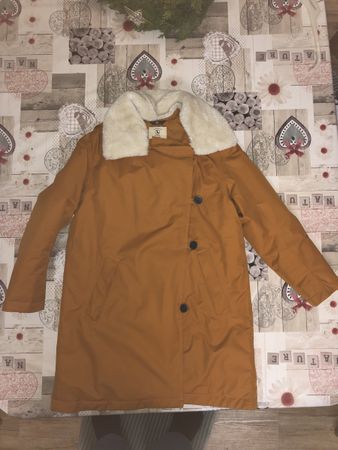 Goretex Winterjacke Aigle Grösse 38 Orange