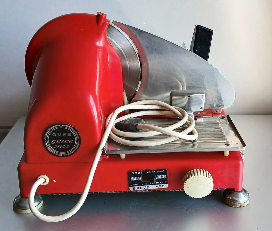 Quick Mill Küchengeräte: Rara affettatrice vintage Quick Mill- funzionante completa – Gebraucht aus Lugano von Maurizio_Collector
