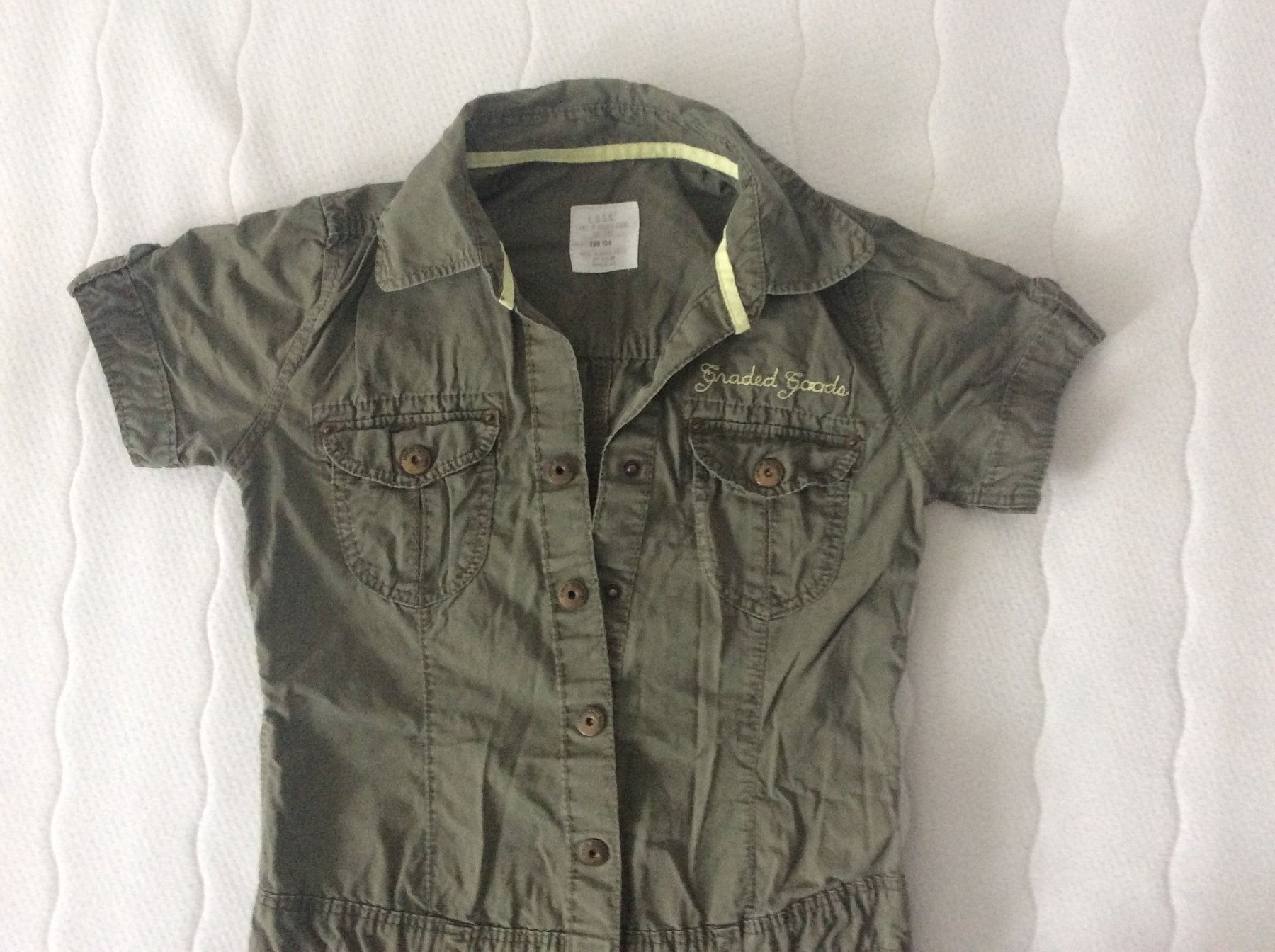 H&M Kleider & Röcke: H&M Kleid in Cargo Style Gr.134 – Gebraucht aus Riehen von apo_n7lm 2