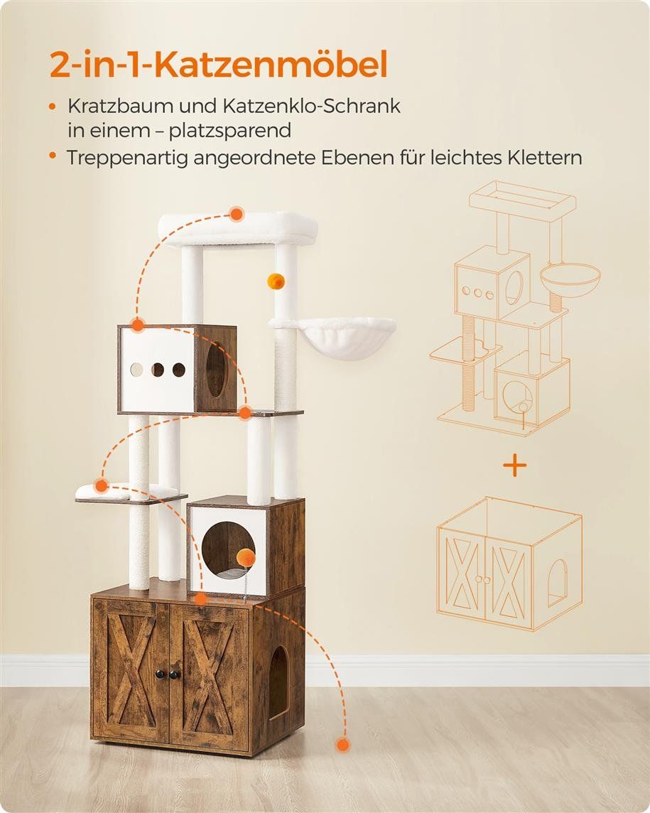 Katzenbaum - Kratzbaum: Kratzbaum Katzenbaum Mit Katzenschrank APOLLO – Neu (gemäss Beschreibung) aus Lachen SZ von MAMORU-MOEBEL 3