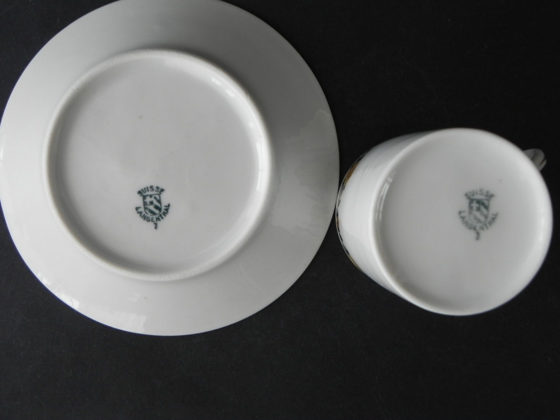 Tazze: Uraltes Espressoset von Langenthal 1927 – Usato da Zürich venduto da LodgE-21 2