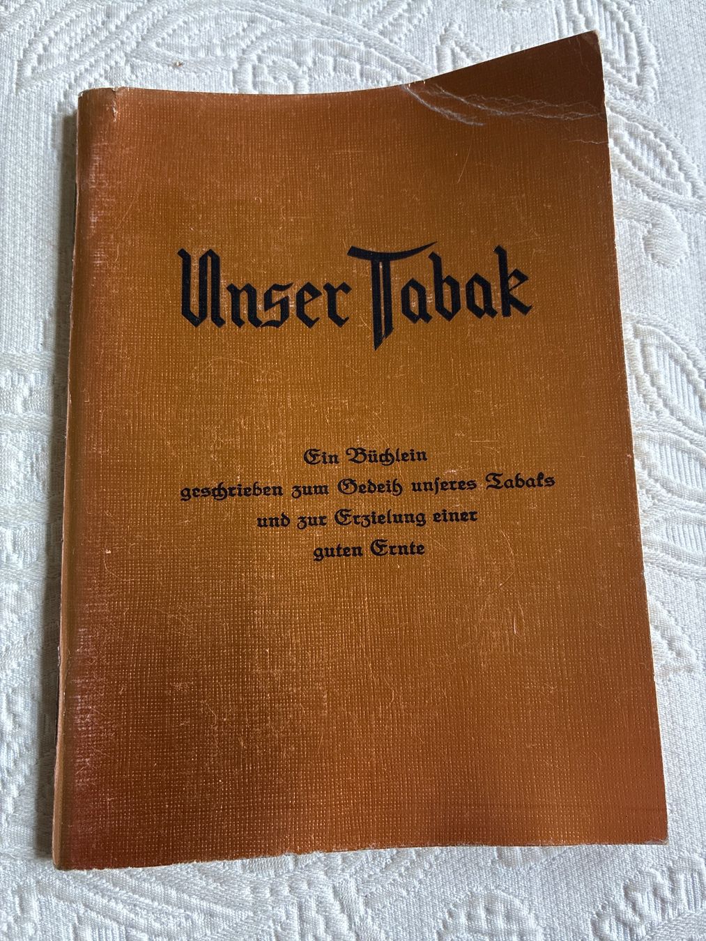 Libri: Büchlein  "Unser Tabak" von Jak. Bodenmann – Usato da Ebnat-Kappel venduto da ponyhales