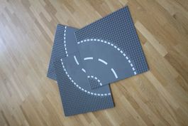 Lego Strassen Grundplatte 32 x 32 mit Kurve