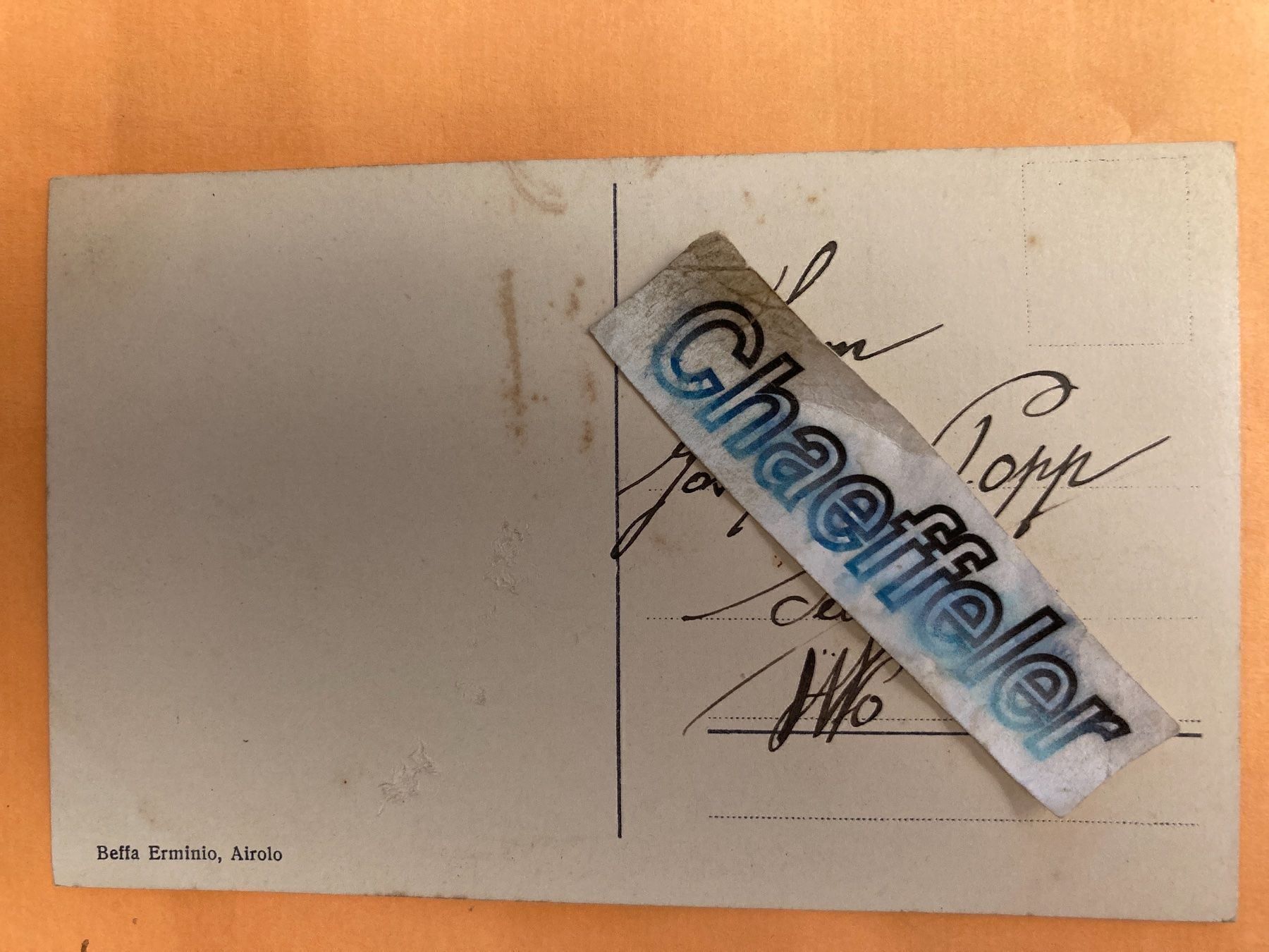 Cartoline postali: Cabernet Foppa mit Nufenenstock – Usato da Zürich venduto da Chaeffeler 1