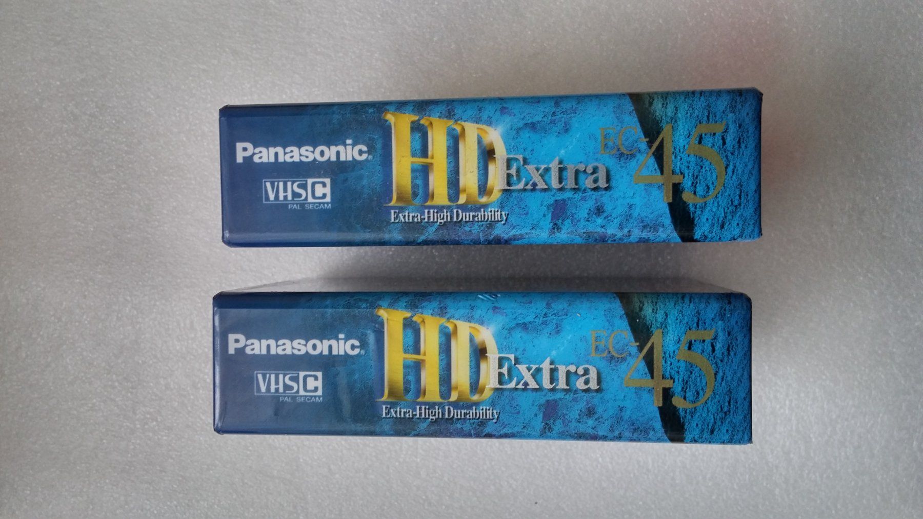 Kompaktkassetten: 2 Stk. Panasonic HD Extra EC-45 Kassette – Neu und originalverpackt aus Zürich von sendbad 3