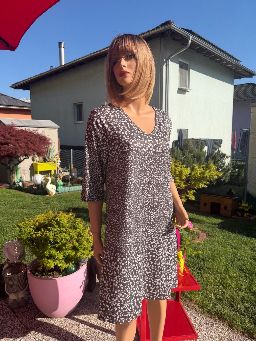 Vestiti: Sommerkleid mit Blumenmuster, Gr. L – Usato da Cugnasco venduto da tizianaq 2