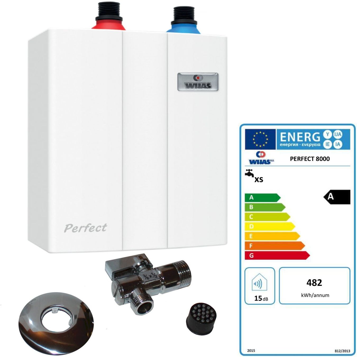 Sanitär: Wijas Klein Durchlauferhitzer 8,0kW 400V – Neu und originalverpackt aus Bottighofen von zaap