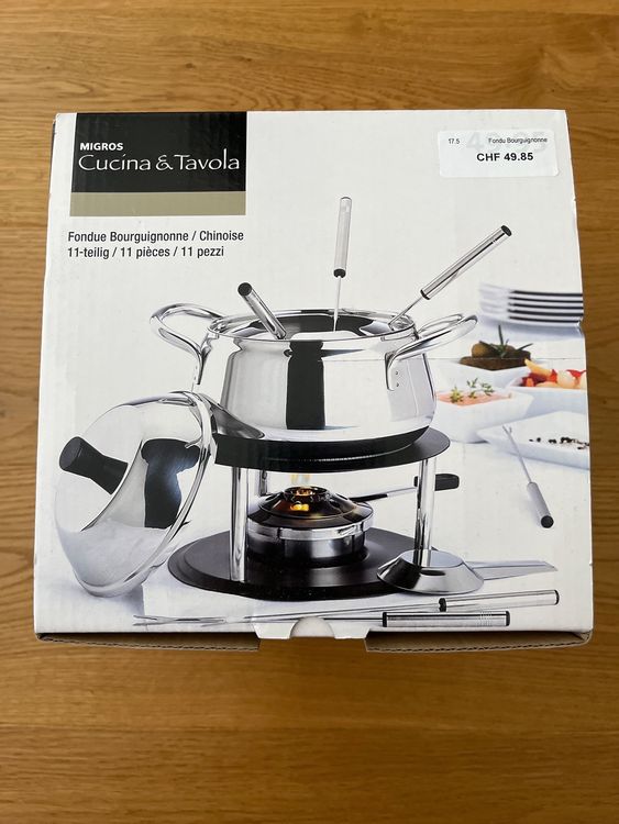 Fondue Bourguignonne/Chinoise Set 11teilig Kaufen auf Ricardo