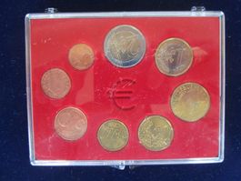 Luxemburg Euro Kursmünzensatz 2002 in Originaletui