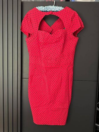 Robe pin-up rouge