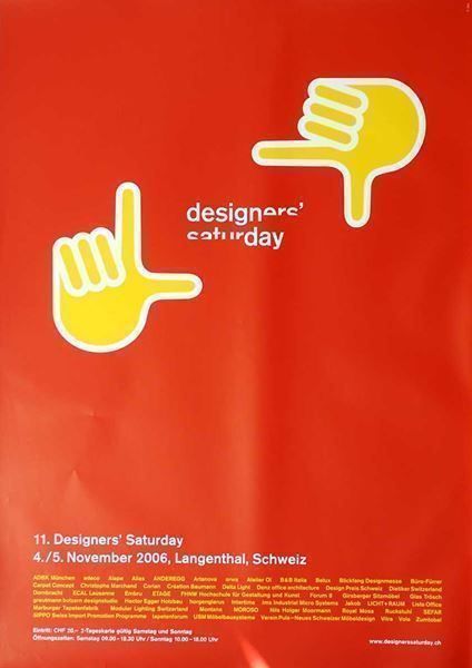Foto & Immagini: 11. Designers' Saturday – Nuovo (secondo la descrizione) da Bern venduto da Vintage-Art-Poster