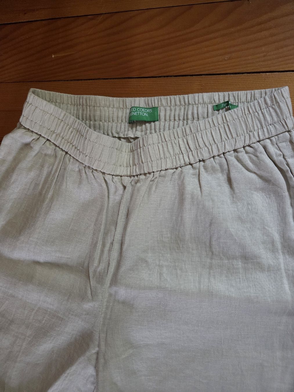 Benetton Hosen: pantalon lin benetton – Neu (gemäss Beschreibung) aus Fribourg von lizzy55 1