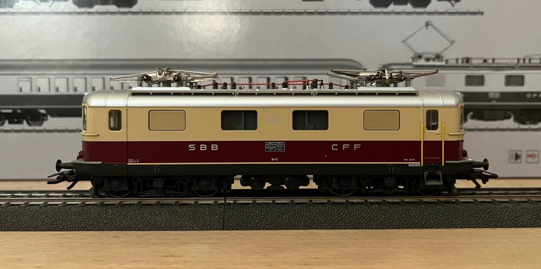 Märklin Modellini di ferrovie: TEE Bavaria Set Märklin - AC digital – Usato da Winterthur venduto da dond1 2