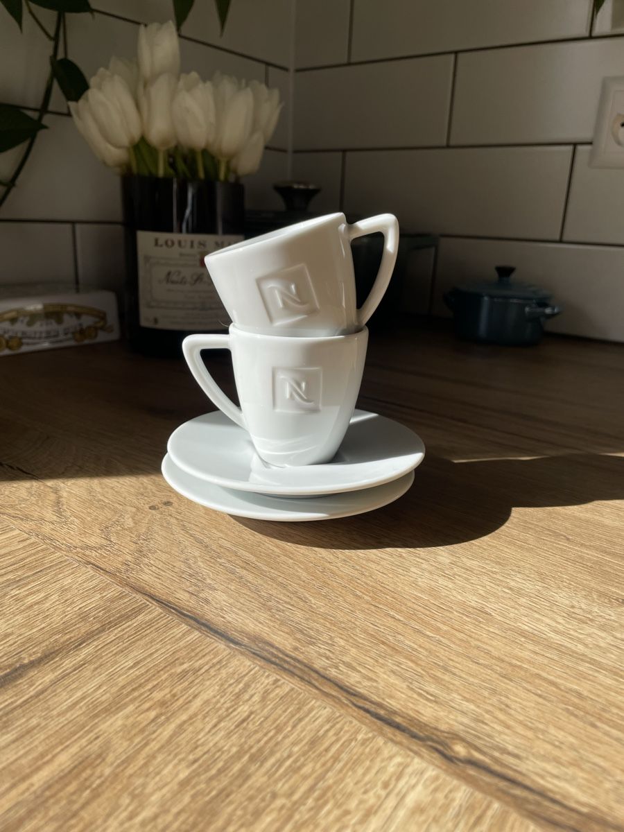 Nespresso Tazze: 2 tasses à espresso Nespresso café – Usato da Lonay venduto da ju-71
