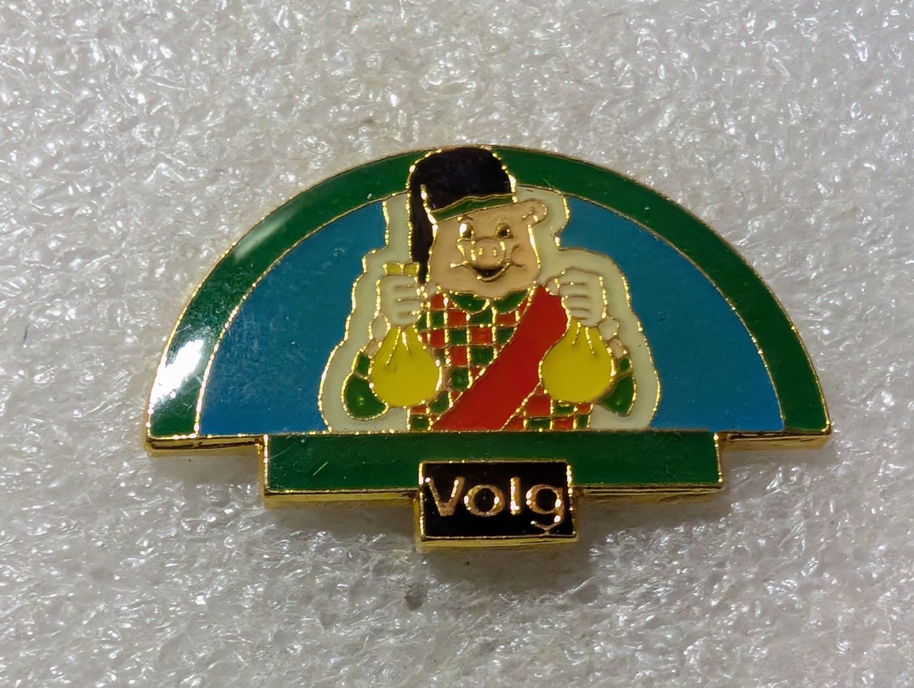 Placchette & Badge: Ansteckpin 107: Volg – Usato da Oppligen venduto da Pin-Fall-Shop