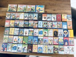 Kinder Kassette Sammlung Bibi und Tina,Pingu,Globi,Papa Moll