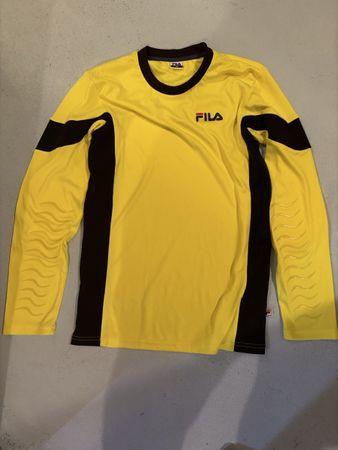 Fila Torhüter Shirt Gr. 164 Gelb/Schwarz