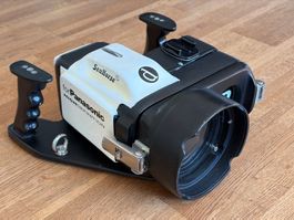Unterwasser Videogehäuse mit Video-Kamera