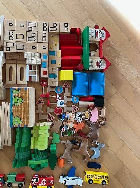 Giocattoli: Grosses BRIO Holzeisenbahn-Set – Usato da Reinach BL venduto da pko_2wgr 4