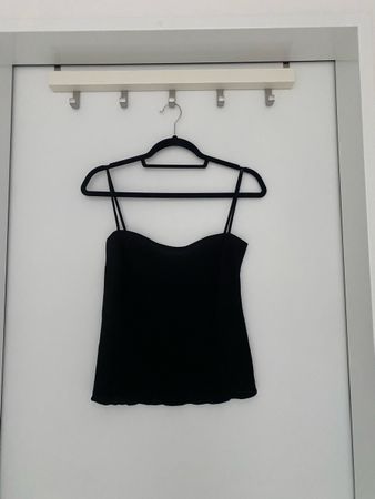 RED Valentino Top, Schwarz, Gr. 38 – Sommer Must-have!