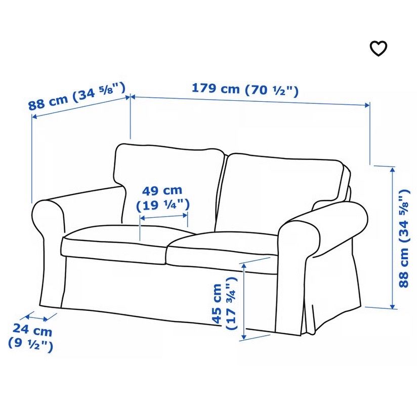 Sofas: 2er Sofa EKTORP von IKEA – Gebraucht aus Luzern von kahli02 3