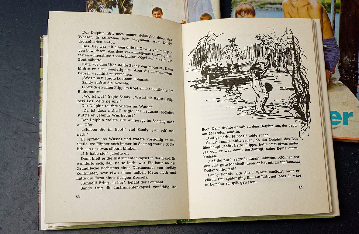 Bücher: 3 Bücher Flipper Auflage 1970 – Gebraucht aus Bern von Maccalvin 3