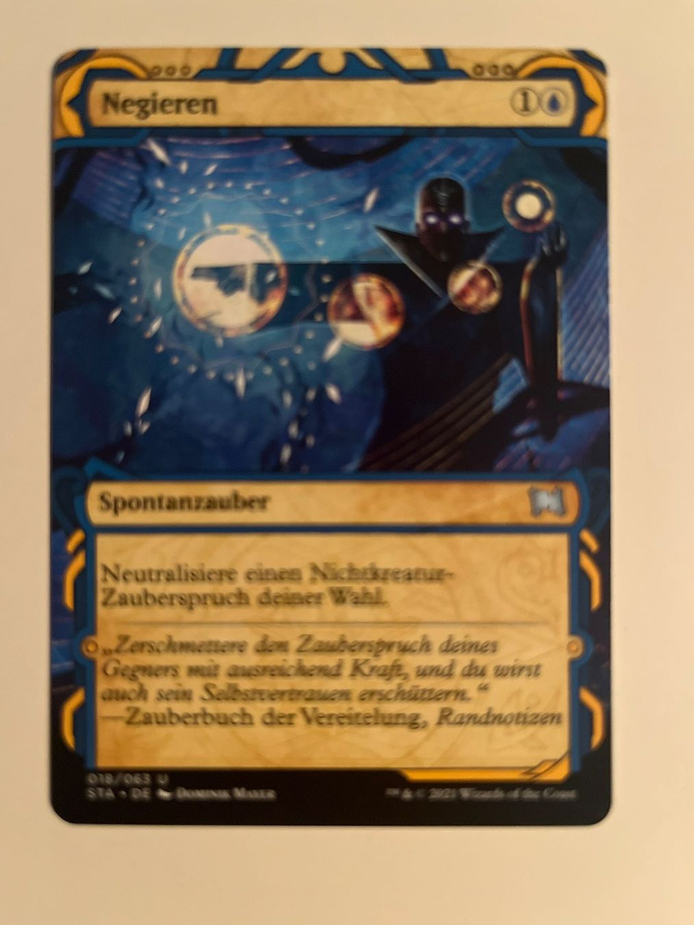 Magic The Gathering Sammelbilder & Trading cards: 1 x Negieren - Magic: The Gathering - MtG – Gebraucht aus Kriens von Shadi1980